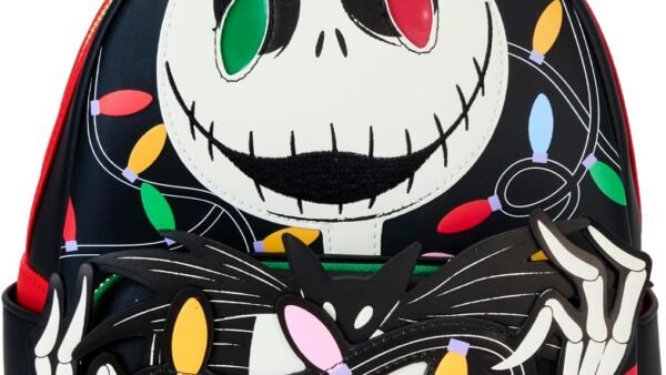 Loungefly Disney NBC Smiling Jack Mini sac à dos lumineux