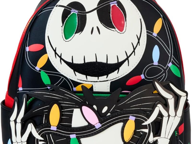 Loungefly Disney NBC Smiling Jack Mini sac à dos lumineux