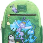 Loungefly! Cuir : Disney Bug's Life Mini sac à dos WDBK2432