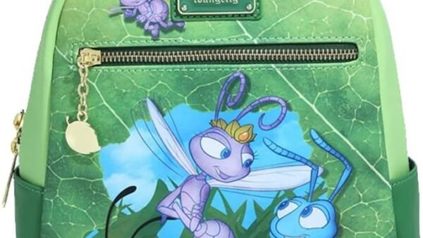 Loungefly! Cuir : Disney Bug's Life Mini sac à dos WDBK2432