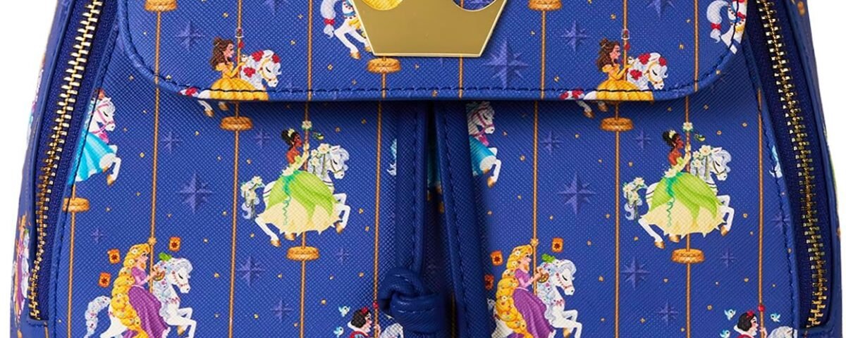 Loungefly Disney Princess Carrousel Mini sac à dos