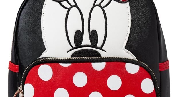 Disney Sac à dos Minnie Mouse | Sac à dos Minnie Mouse Femme| Sac à main pour femme | Taille unique Noir