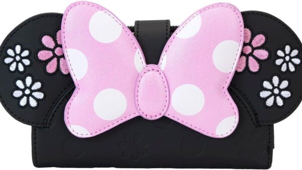 Loungefly Disney Minnie Floral Rock The Dots Portefeuille à rabat