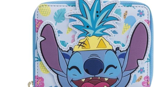 Loungefly Disney - Lilo & Stich - Stitch - Wallet - Disney: Lilo & Stitch - Exclusivité Amazon - Porte-Monnaie Mignon à Collectionner - Idée de Cadeau - Étui Porte Cartes - Produits Officiels