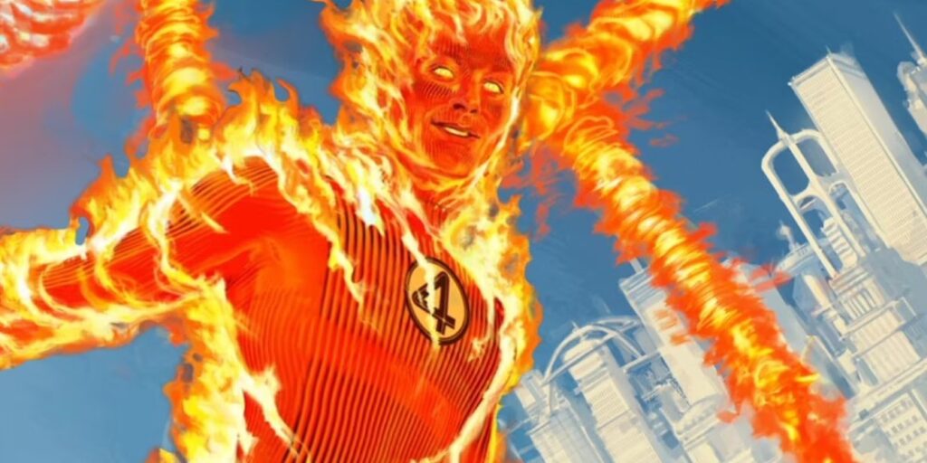 human torch 4 fantastiques
