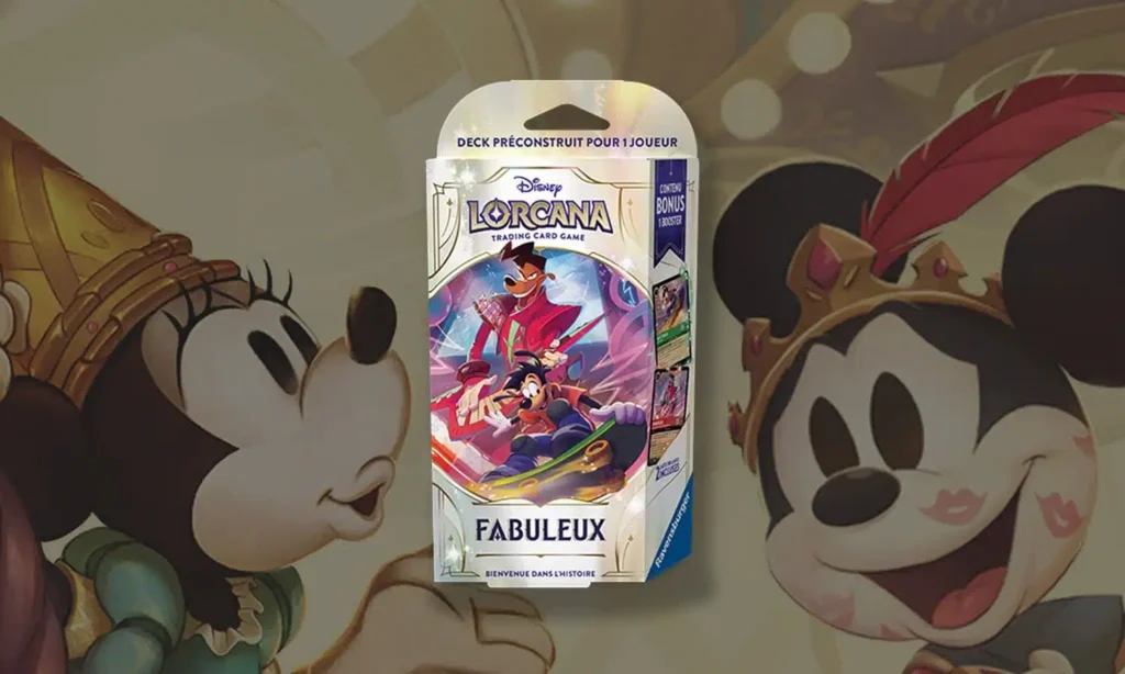 starter disney lorcana fabuleux powerline max visuel slider