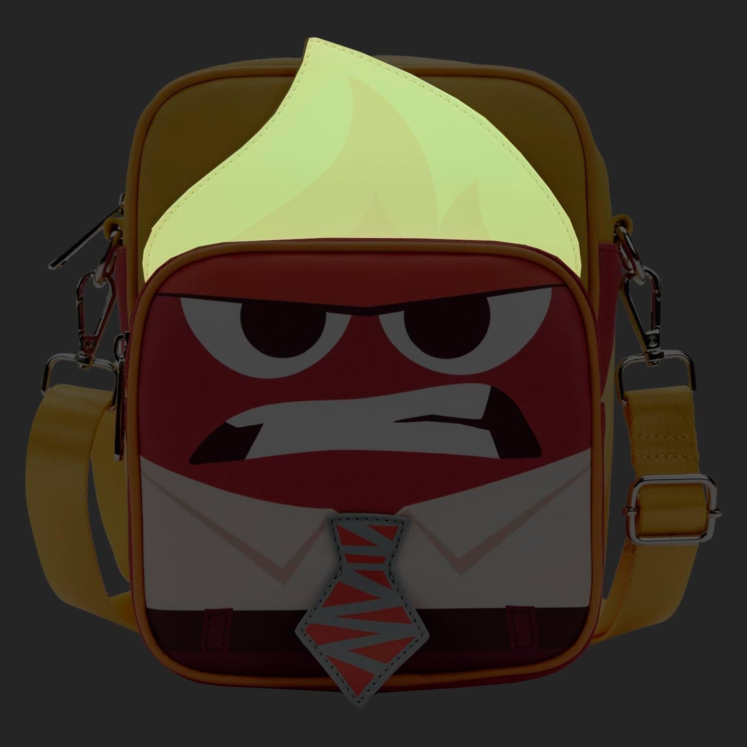 Loungefly Inside Out Anger Passport Bag