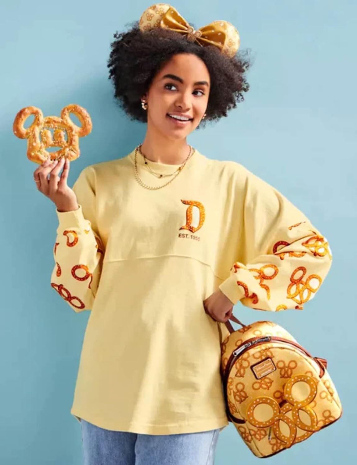 Mini sac à dos Loungefly Mickey Bretzel