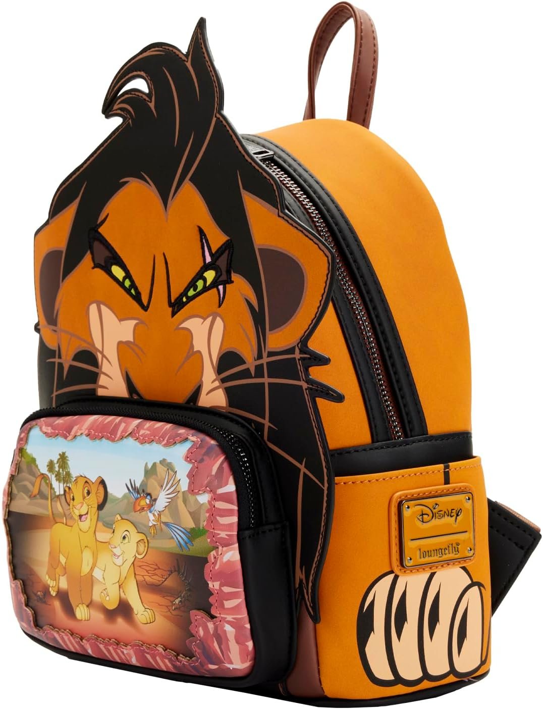 Mini sac à dos Loungefly scène Roi Lion