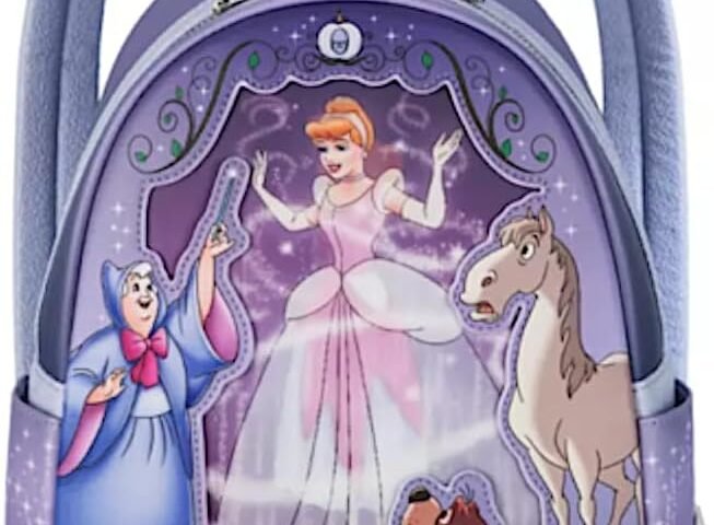 Loungefly Disney Parks Mini sac dos - Disney 100 Cendrillon, violet, Medium, Sac dos