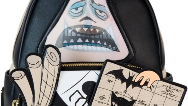 Loungefly Disney Nightmare Before Christmas Mayor with Plans Lenticular Mini Backpack, Multi, Mini