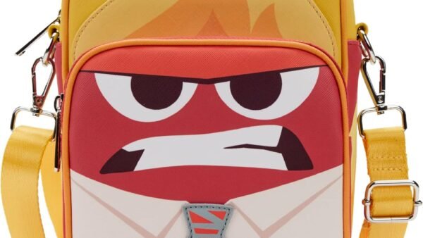 Loungefly: Disney Pixar - Inside Out - Anger Cosplay Passport Bag