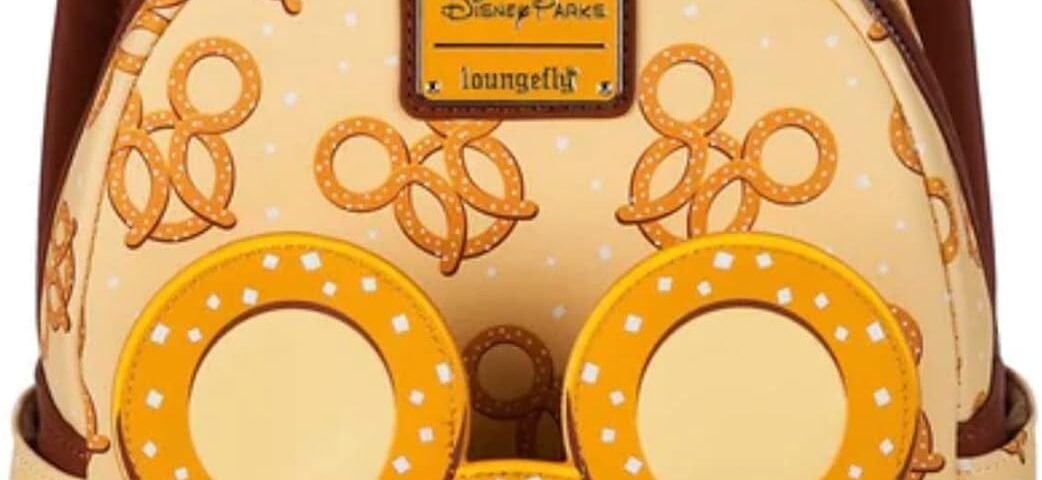 Loungefly - Disney - Mickey Mouse Theme Park Pretzel - Fashion Mini Backpack