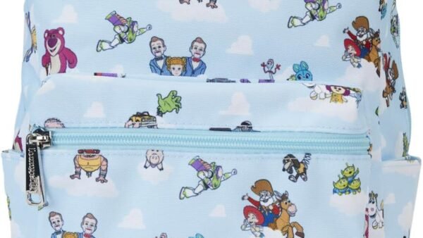 Loungefly Toy Story Movie Collab All Over Print Nylon Mini Backpack