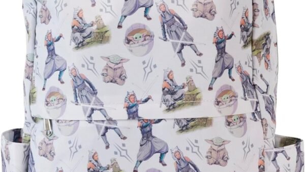Loungefly Disney: Backpack: Star Wars: Ahsoka AOP - Sac Mignon à Collectionner - Idée de Cadeau - Produits Officiels - pour les Garçons, Girls