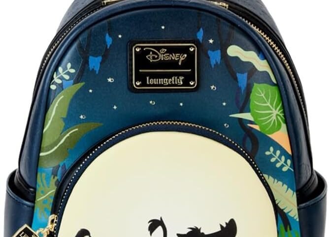 Loungefly Wdbk3639 Mini Sac à Dos, Multicolore, Taille Unique Mixte Enfant