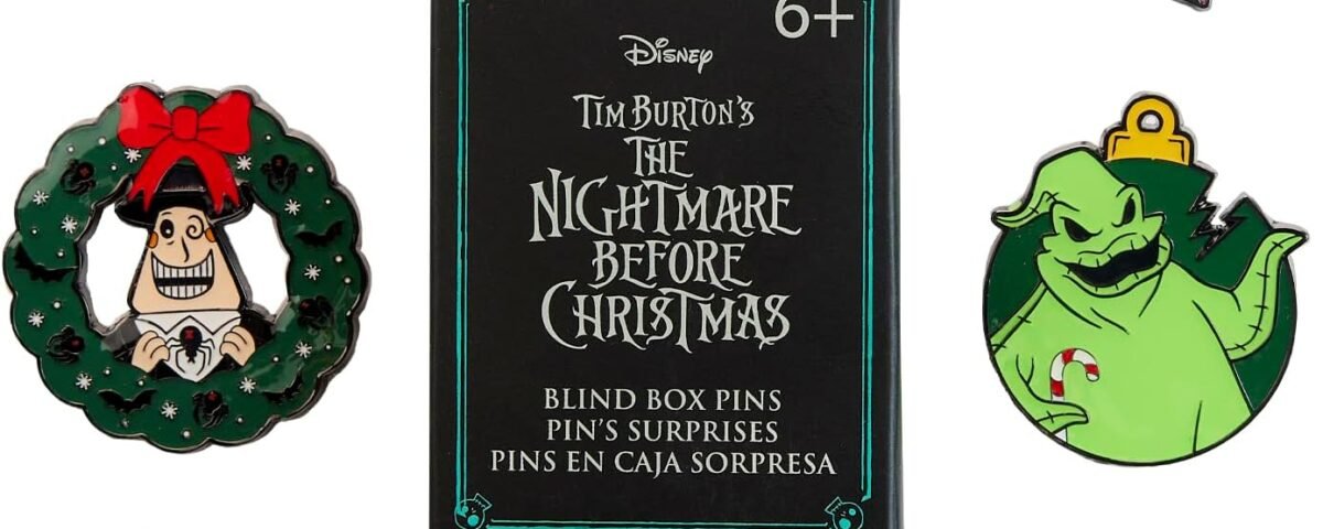 Loungefly - Walt Disney - Jack Skellington - The Nightmare Before Christmas - Seasonal - Enamel Pin Set - The Nightmare Before Christmas - Boîte Mystère Pin en Émail - Broche Fantaisie et Sacs