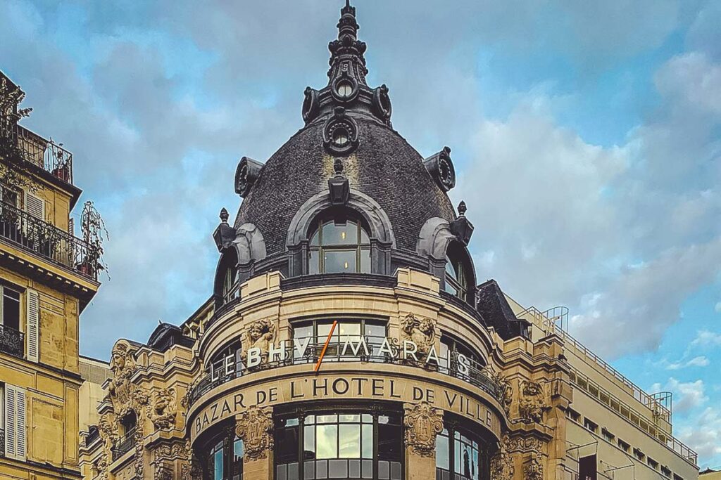 23 03 13 le BHV Marais change de proprietaire 1