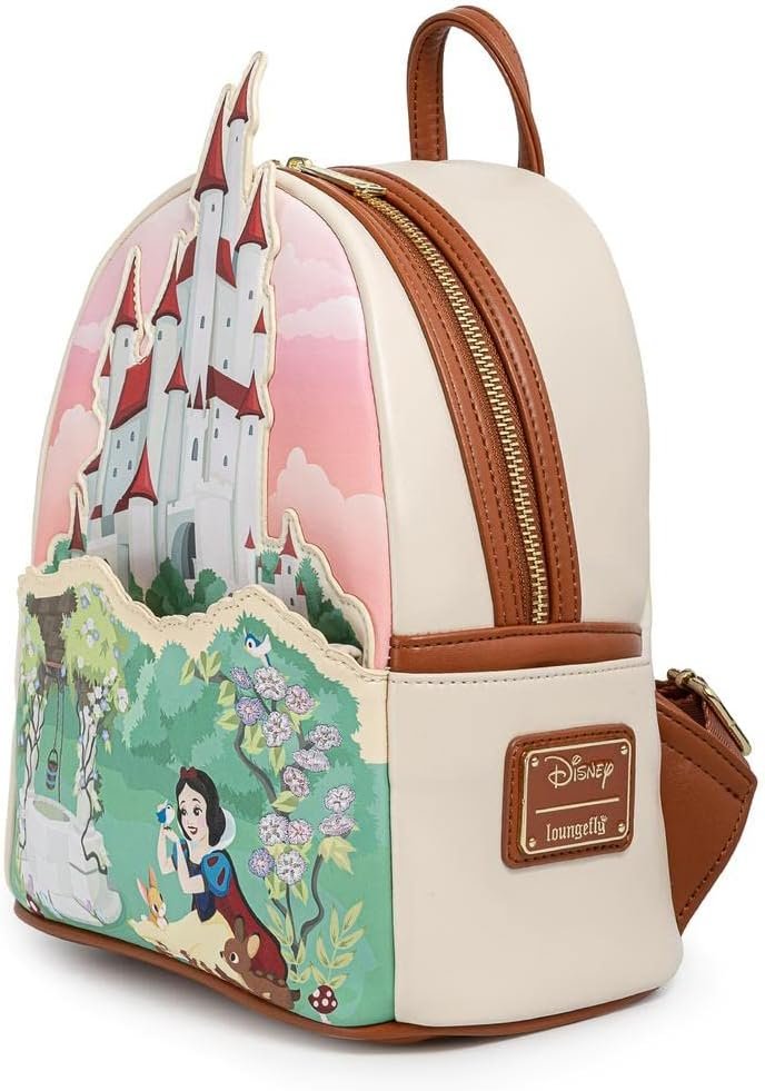 Loungefly Mini sac à dos Disney Snow White Castle Series