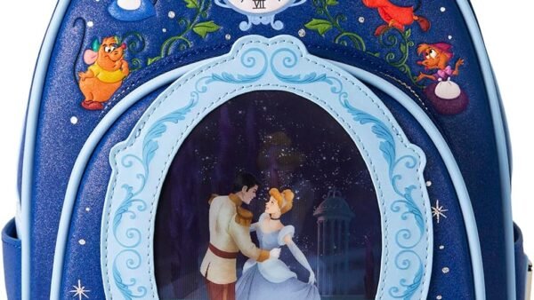 Mini sac � dos lenticular Funko Loungefly Disney 75th Anniversary Cinderella