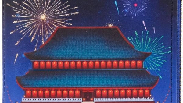 Loungefly - Portefeuille Disney - Mulan Castle - 0671803404557, Mulan, Taille Unique, Disney Mulan Castle Portefeuille zippé, Mulan., Taille Unique, Disney Mulan Castle Portefeuille zippé
