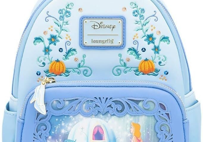 Loungefly DISNEY - Fenêtre Cendrillon - Mini Sac à Dos Exclusive Ed'