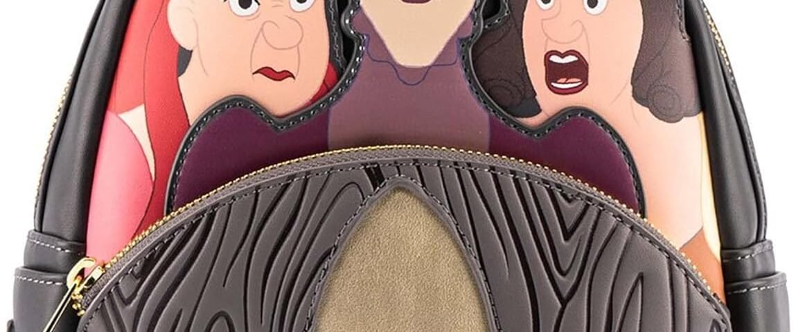 Loungefly Disney Villains Scene Evil Stepmother and Stepsisters Womens Double Strap Shoulder Bag Purse