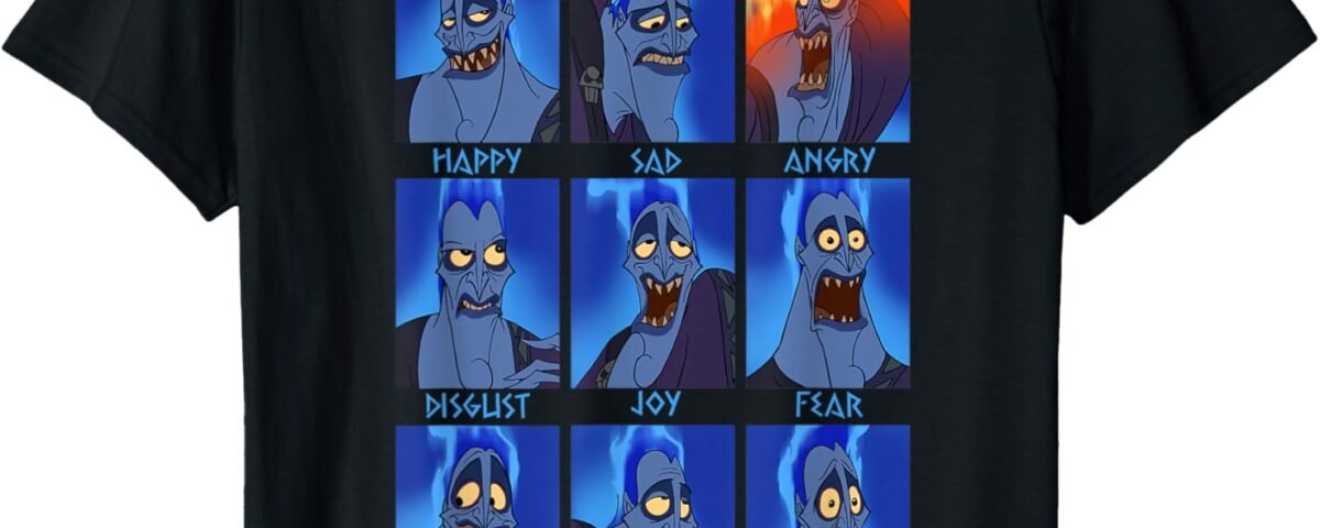 Disney Hercules Hades Emotions T-Shirt