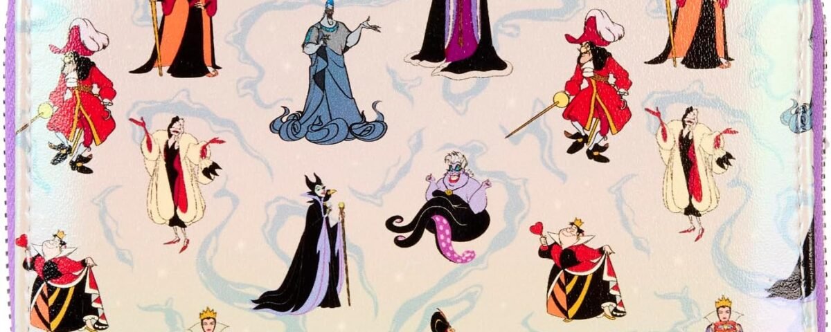 Porte-monnaie Funko Loungefly Disney Villains Iridescent