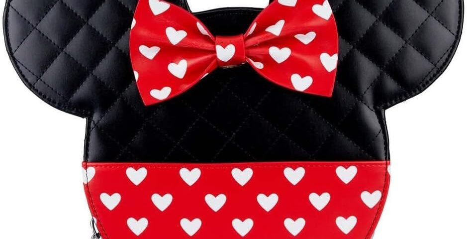 Loungefly Disney Mickey & Minnie Sac bandoulière Saint-Valentin