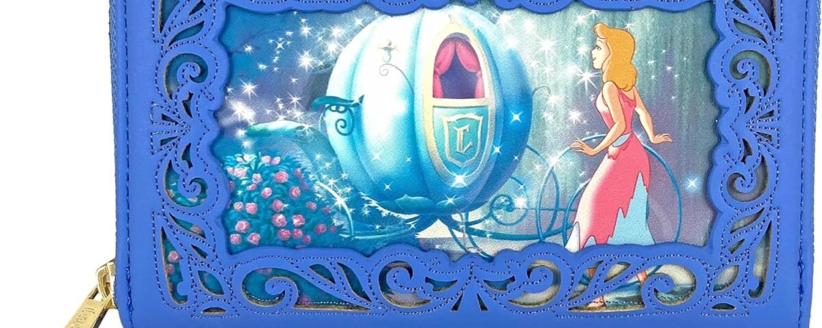 Loungefly Disney Princesses Cendrillon Portefeuille Simili Cuir, multicolore, one size, Portefeuille
