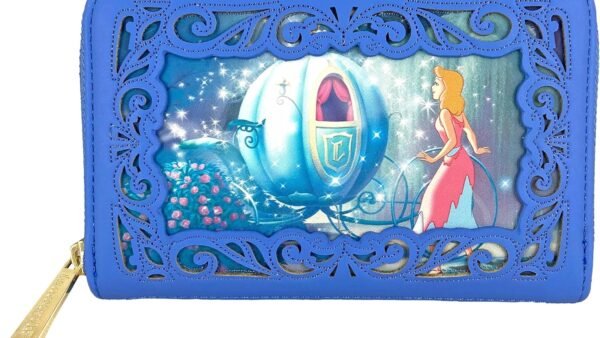 Loungefly Disney Princesses Cendrillon Portefeuille Simili Cuir, multicolore, one size, Portefeuille