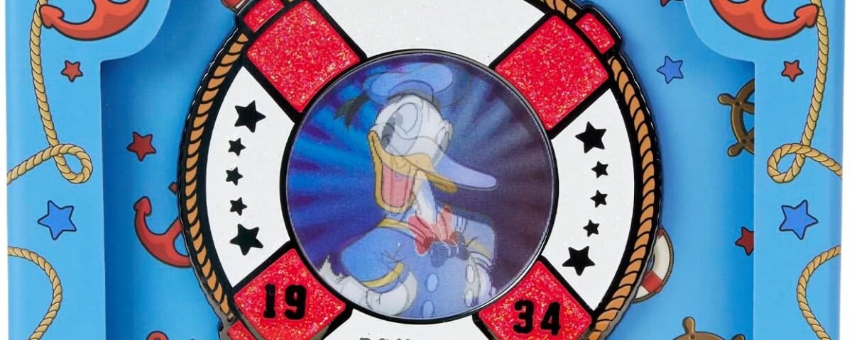 Loungefly Disney Donald Duck 90th Anniversary 3 Inch Collector Box Pin