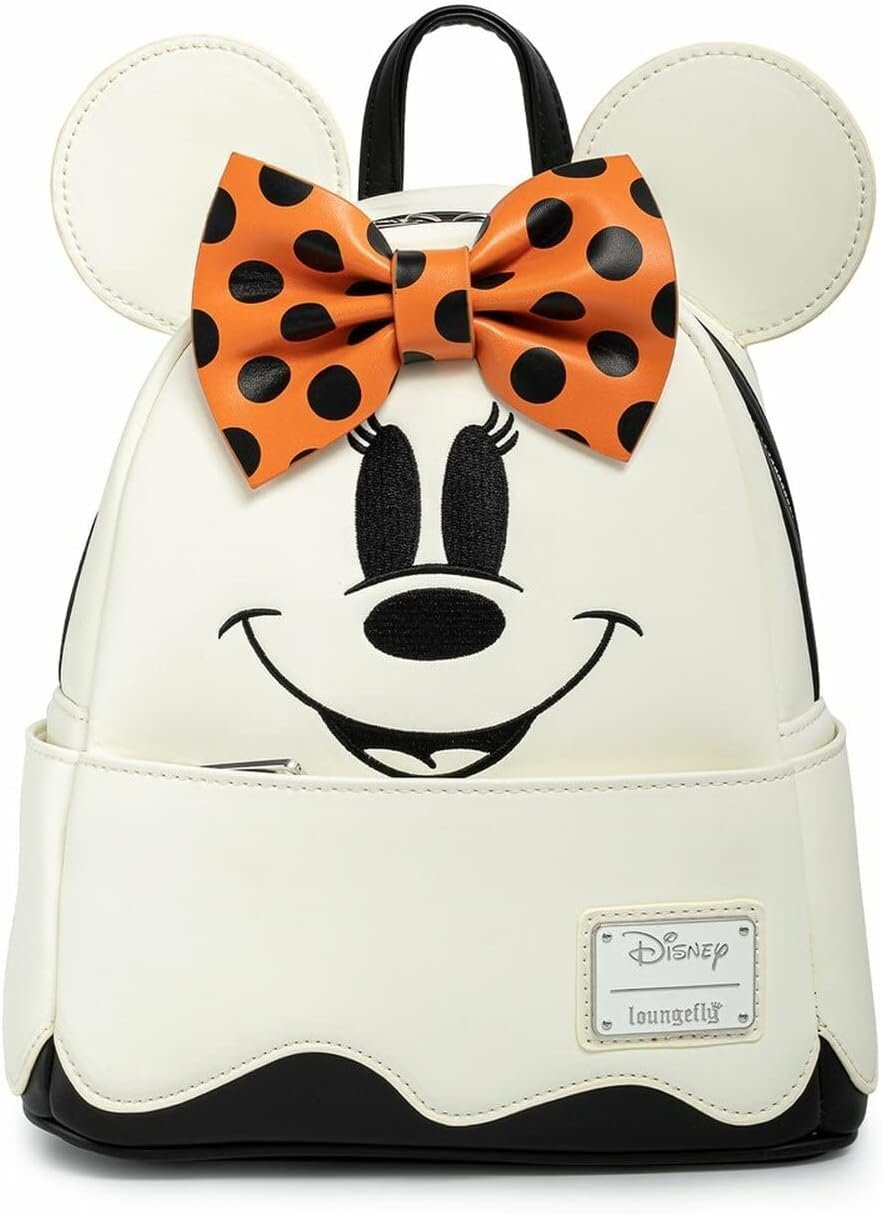 Loungefly Disney Ghost Minnie Mini sac à dos phosphorescent