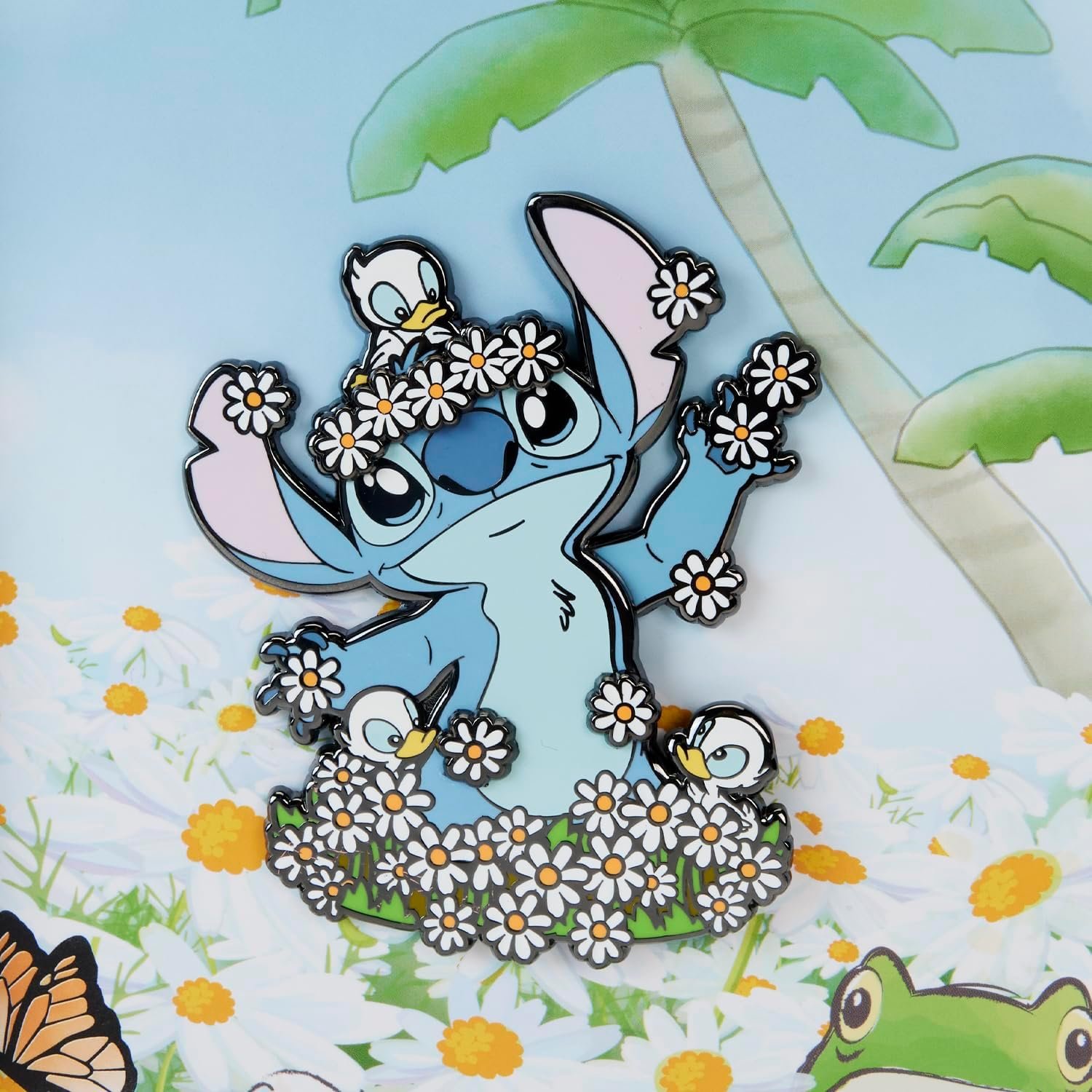 Set de pin's émaillés Lilo & Stitch Springtime