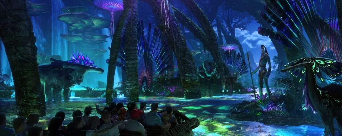 avatar attraction pandora disney california adventure disneyland concept art 5