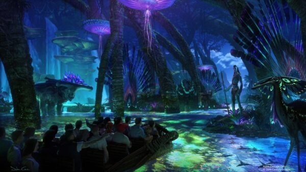 avatar attraction pandora disney california adventure disneyland concept art 5