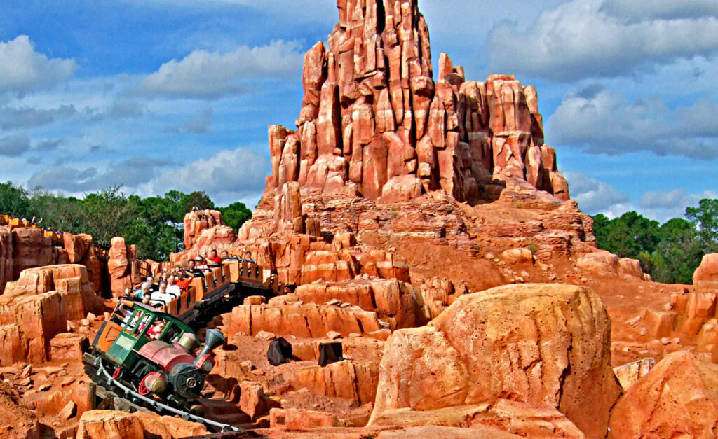 big thunder mountain railroad speed