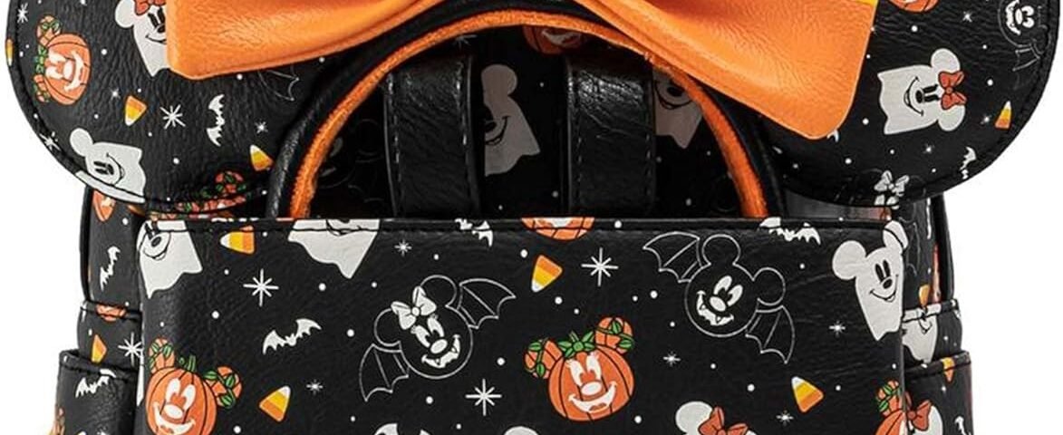 Loungefly Mini sac à dos et bandeau Disney Spooky Mouse