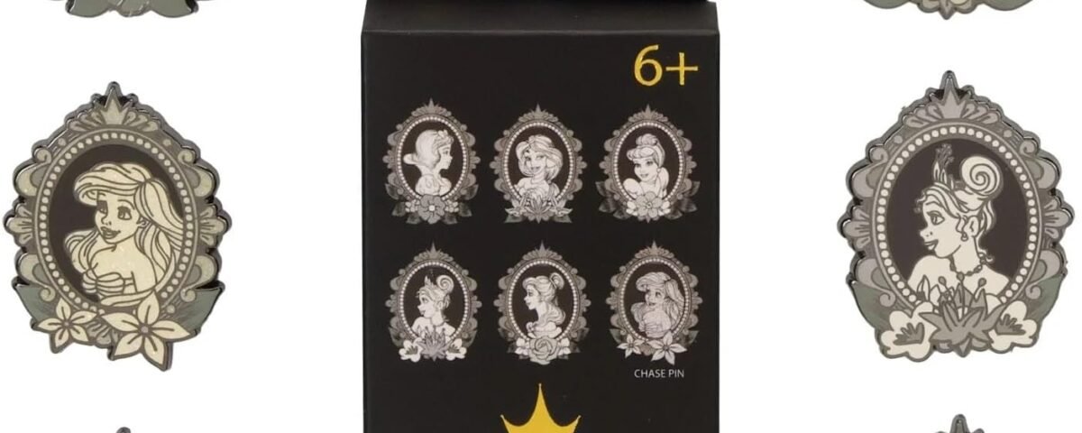 Loungefly Disney Princess Cameos Mystery Box Pins