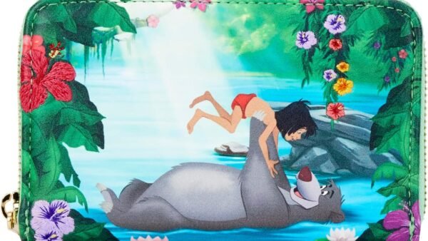 Loungefly Disney Jungle Book Bare Necessities Portefeuille zippé