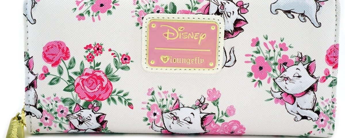 Loungefly x Disney Marie Floral AOP Wallet