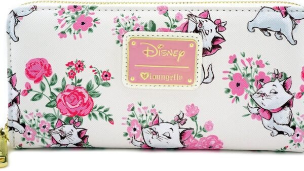 Loungefly x Disney Marie Floral AOP Wallet