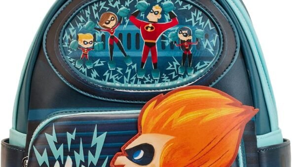 Loungefly Pixar Moments Incredibles Syndrome Mini sac à dos