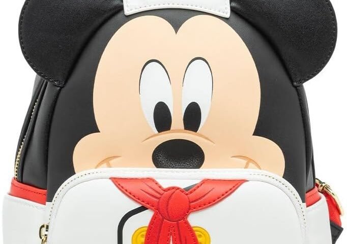 Loungefly Disney Chef Mickey Cosplay Sac dos pour femme, multicolore, One Size, Wdbk3294