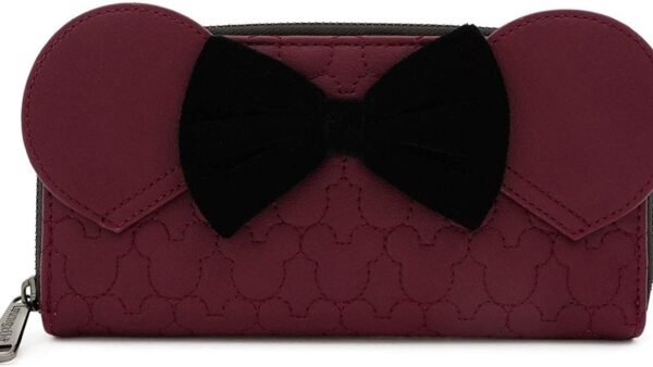 Loungefly Disney by Wallet Dark Red Mickey Mouse Wallets