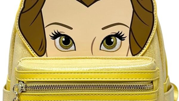 Loungefly Disney Beauty and the Beast Belle Cosplay Womens Double Strap Shoulder Bag Purse