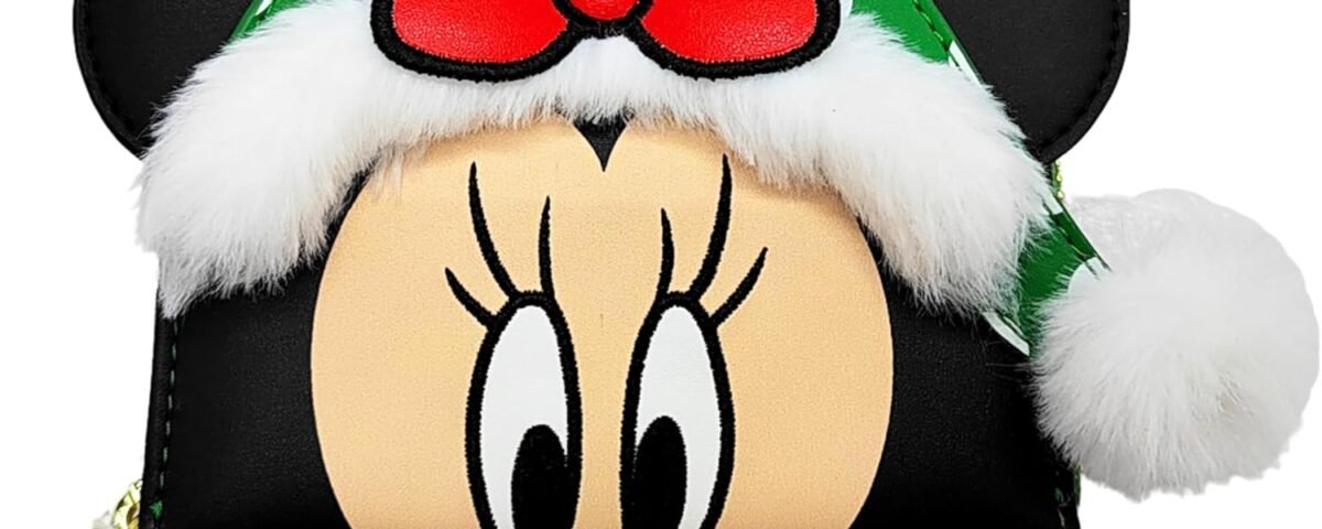 Disney by Loungefly Porte-Monnaie Minnie Mouse Polka Dot Christmas he