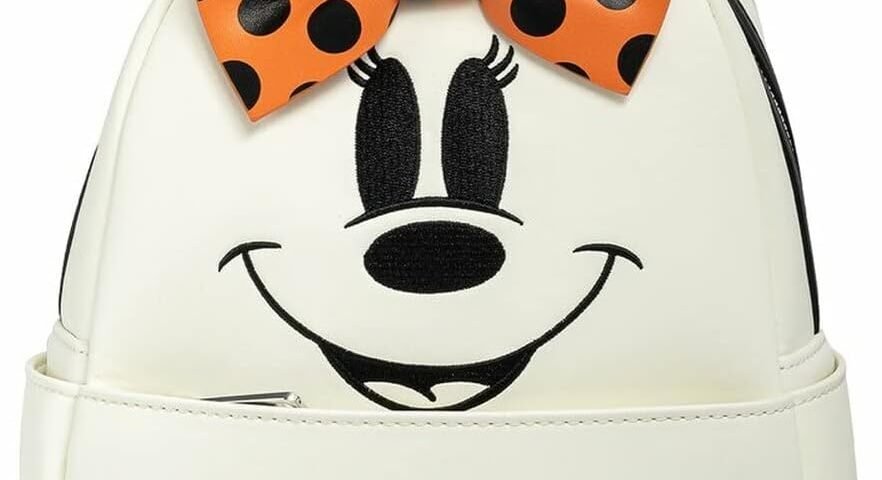 Loungefly Disney Ghost Minnie Mini sac à dos phosphorescent