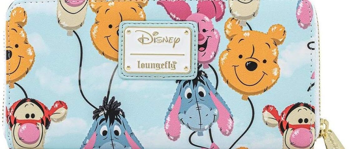 Loungefly Winnie The Pooh, Accessoire de Voyage-Portefeuille Deux Rabats Femme, Multicolore, One Size